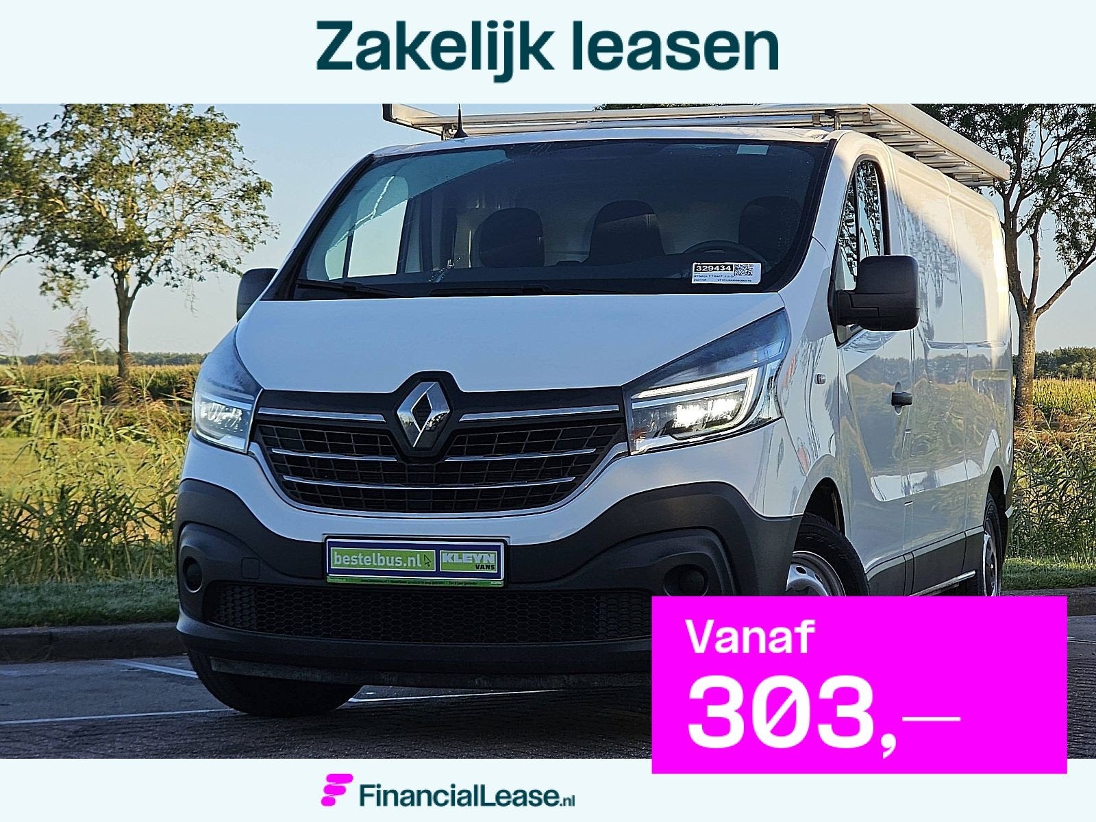 RENAULT TRAFIC 1.6 DCI l2 120pk imperiaal !, Gebruikt, Euro 6, Renault, Wit
