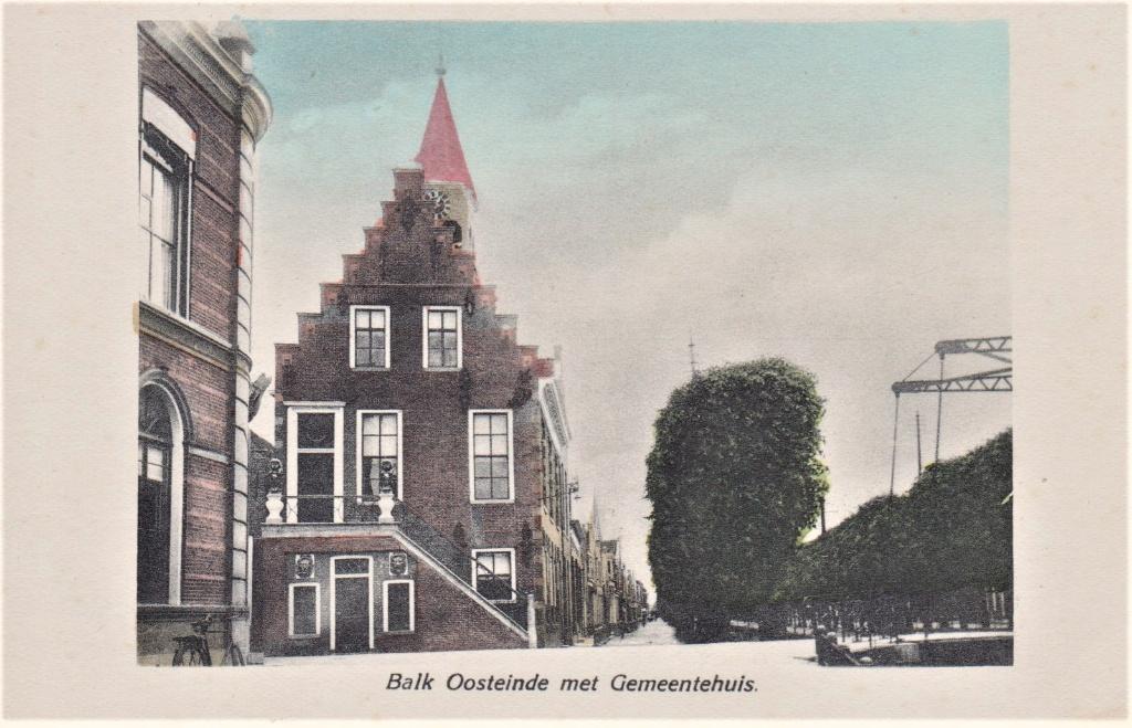 Balk - Oosteinde, Verzenden, 1920 tot 1940, Ongelopen, Friesland