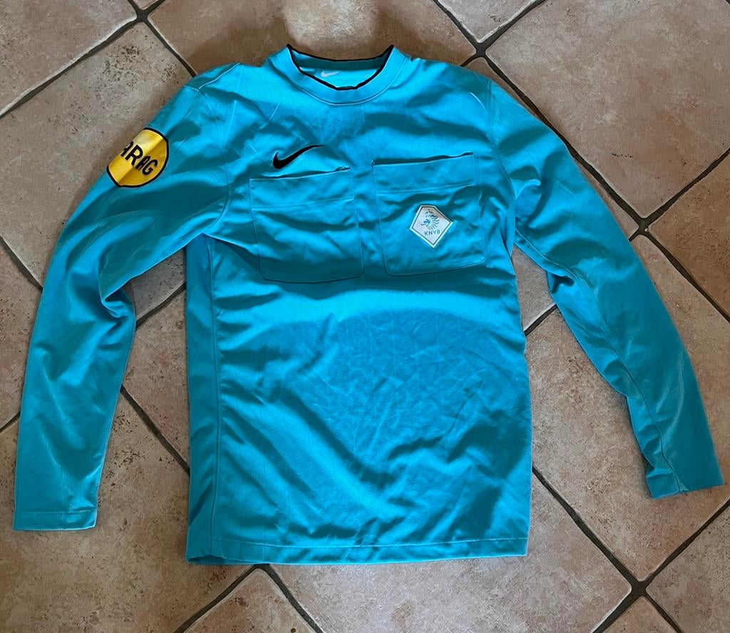 Scheidsrechtershirt knvb lange mouw maat S, Ophalen of Verzenden, Gebruikt, Shirt