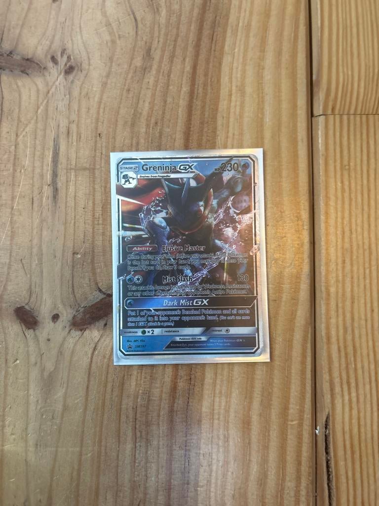 Pokémon Kaarten: Greninja GX, Kyogre EX, Pikachu Libre (Foil, Ophalen of Verzenden, Zo goed als nieuw, Meerdere kaarten, Foil