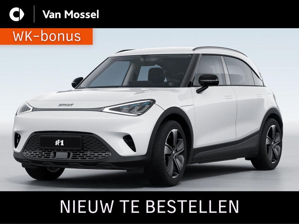 smart #1 Pure+ / Automatische klimaatregeling / Audiosysteem, Auto's, Smart, Automaat, 12 maanden, Wit, Nieuw