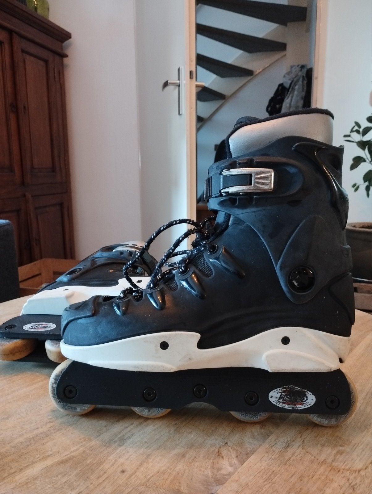 Stunt skates, Ophalen, Gebruikt
