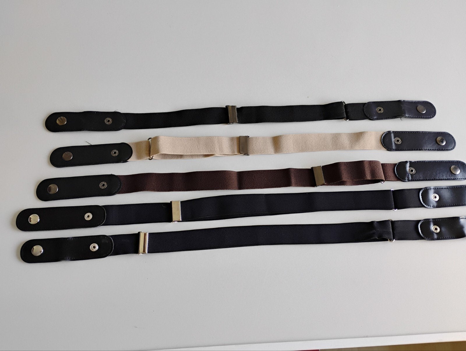 5 Riemen voor broeklusjes - Comfortabel en praktisch, Minder dan 3 cm, Overige kleuren, 100 cm of meer, Heupriem