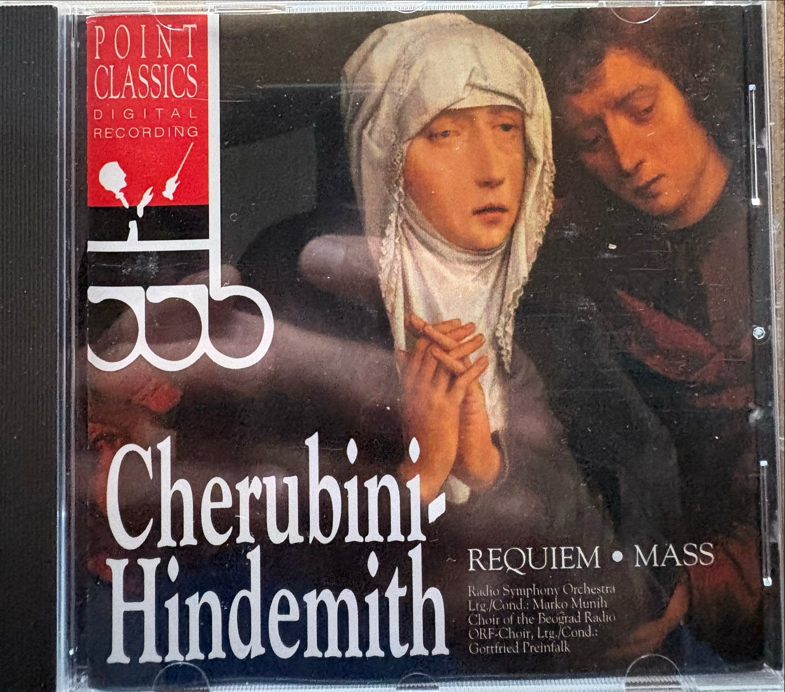 Cherubini - Hindemith: Requiem • Mass (CD), Overige componisten, Requiem, Ophalen of Verzenden, Zo goed als nieuw