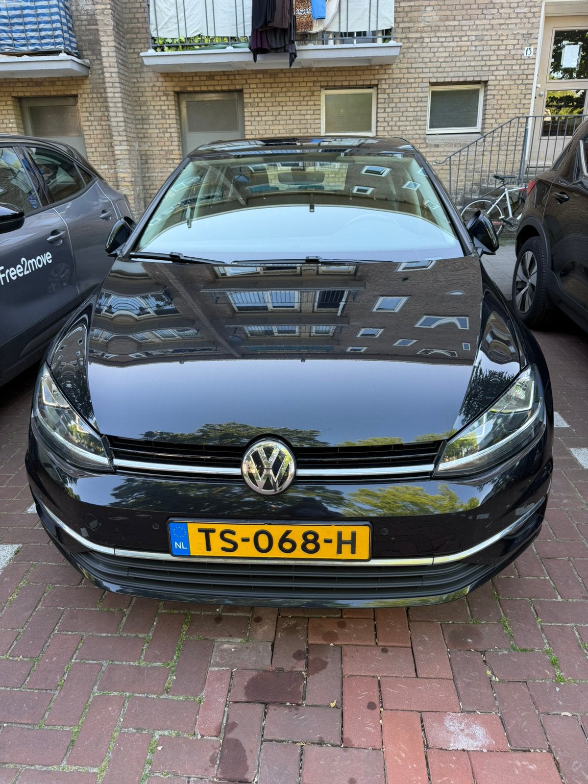 Volkswagen Golf 1.0 TSI 115pk 5D 2018 Zwart, Auto's, Volkswagen, Particulier, Golf, ABS, Airbags, Airconditioning, Alarm, Apple Carplay