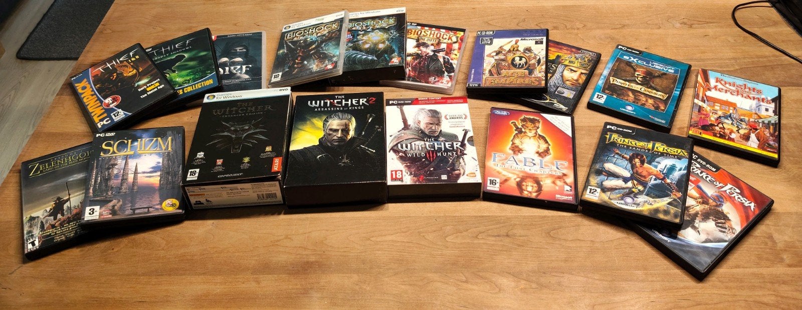 Diverse PC Games Collectie: RPG, Strategie, Avontuur, Gebruikt, Vanaf 18 jaar, Overige genres, 1 speler