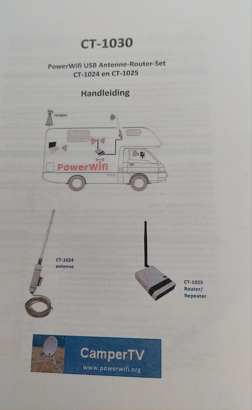 Wifi set, antenne en router, Ophalen, Gebruikt, Antenne