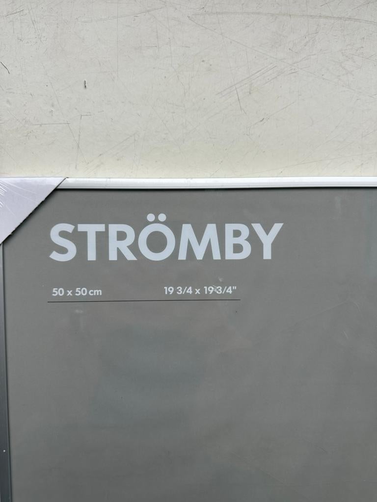 Ikea  Stromby fotolijst 50x50 alu / zilver NIEUW in plastic!, Ophalen of Verzenden, Nieuw, Overige onderwerpen