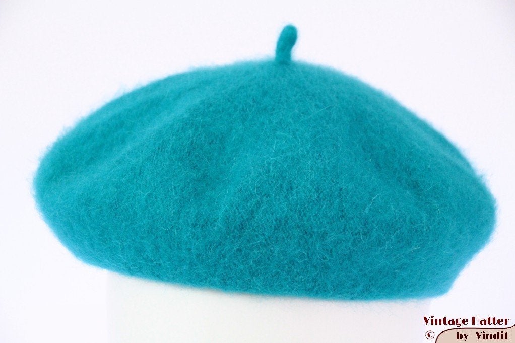Alpino Baret turkoise blauw geweven 54-59 NIEUW 1 size fits, Ophalen of Verzenden, Nieuw, Maat 38/40 (M), Muts