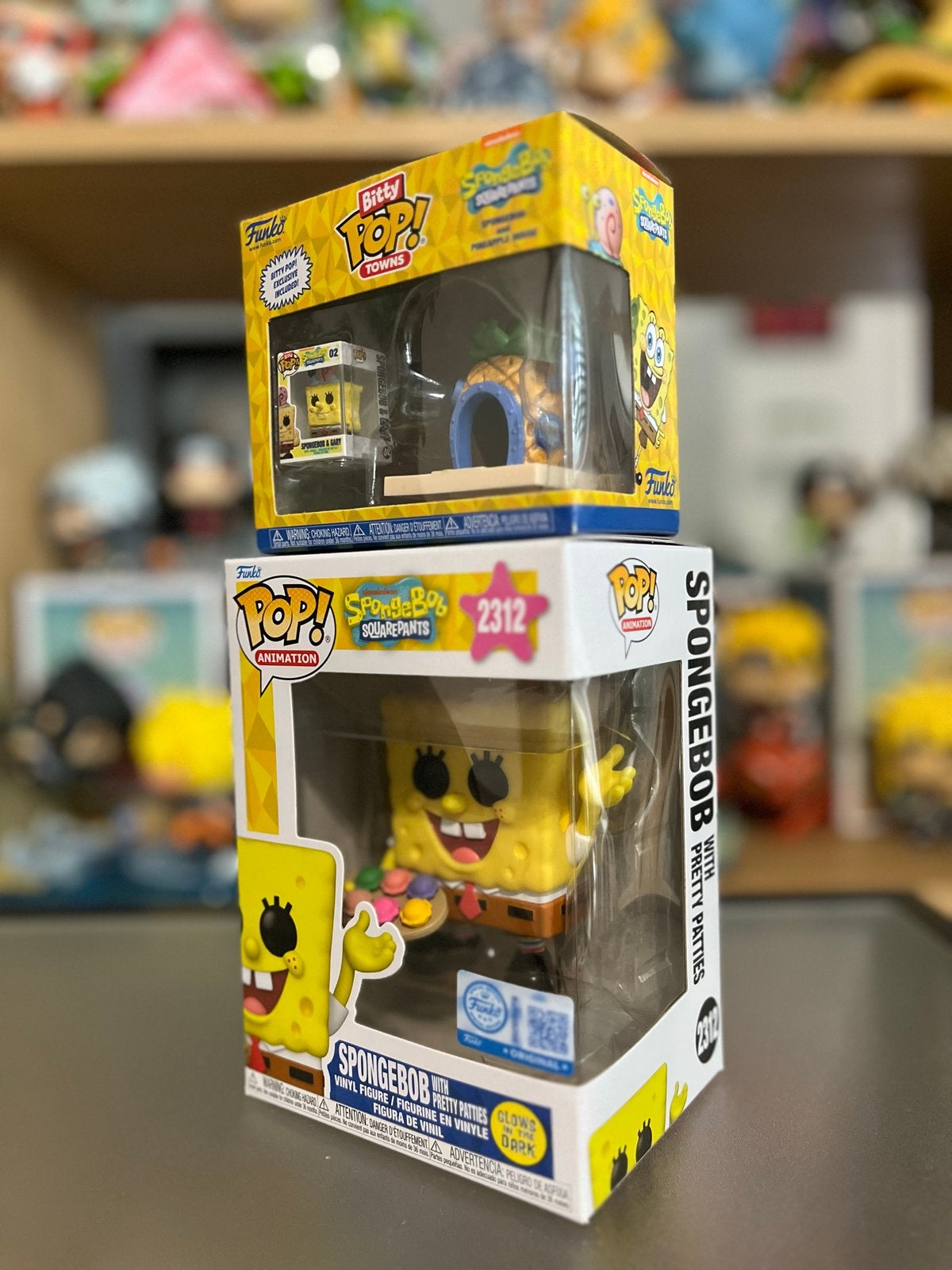 Funko Pop Spongebob Pretty Patties & Bitty Town, Ophalen of Verzenden, Nieuw