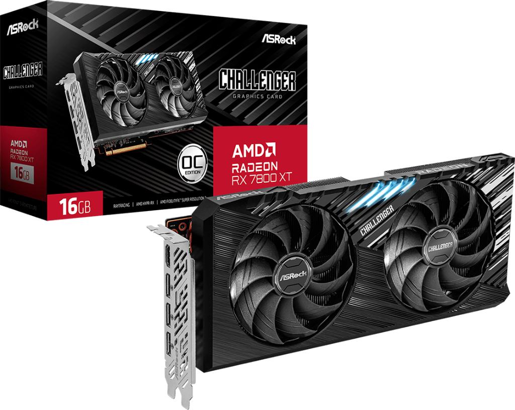 RX 7800 XT OC Challanger., AMD, GDDR6, Ophalen of Verzenden, Zo goed als nieuw