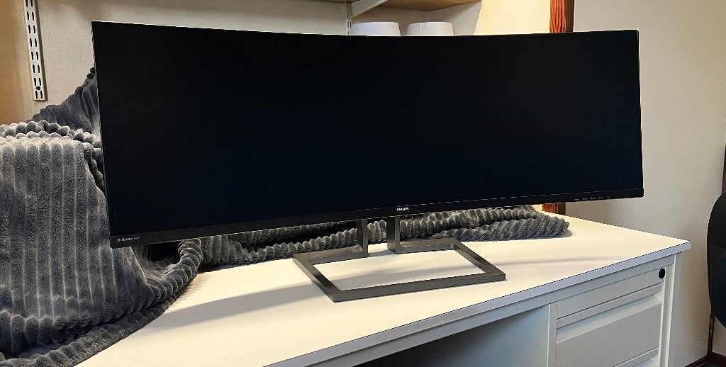Philips 43" Super-Ultra-Wide Monitor, Computers en Software, Monitoren, Ophalen, Philips, 3 tot 5 ms, VA