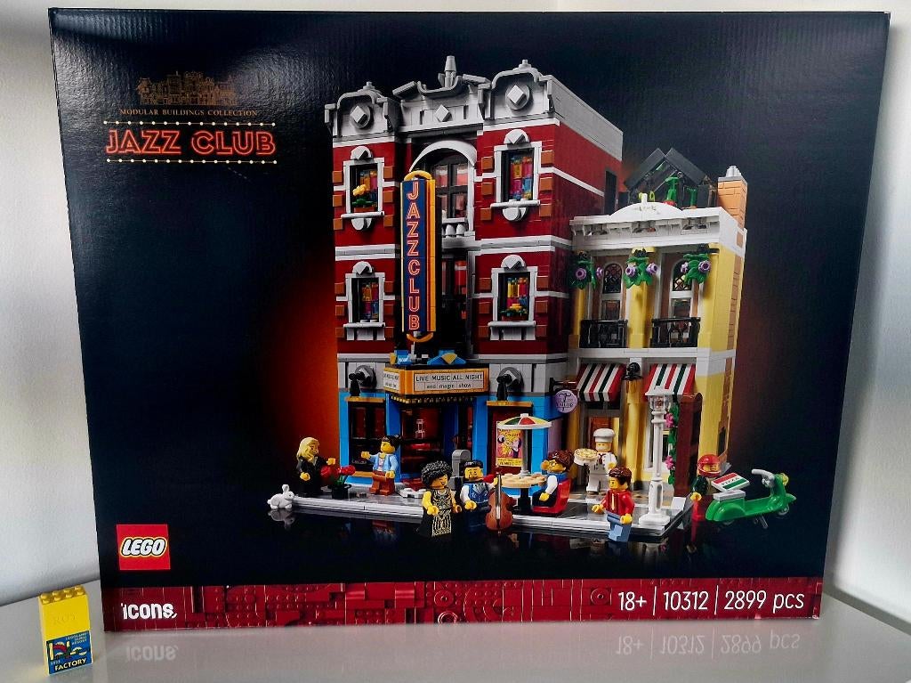 Lego 10312 Jazz Club, Kinderen en Baby's, Speelgoed | Duplo en Lego, Ophalen of Verzenden, Nieuw, Complete set, Lego