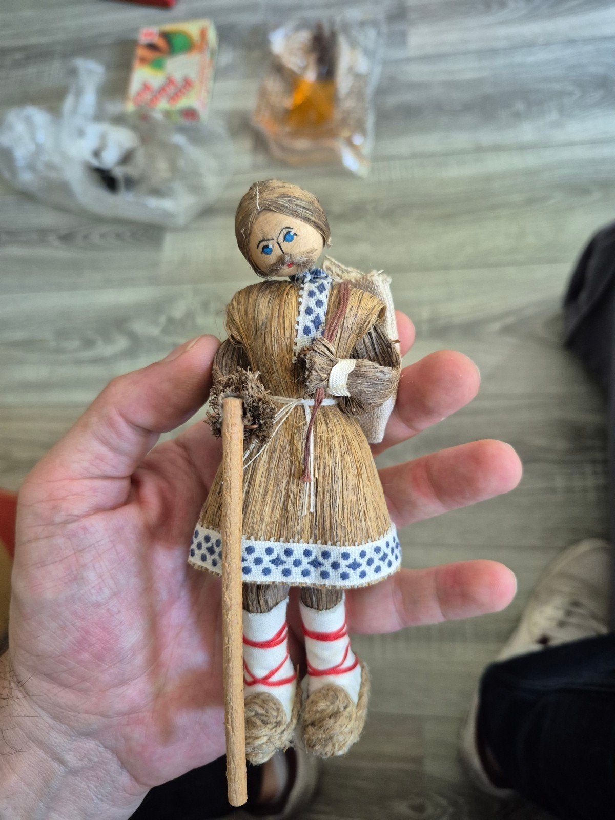 Handgemaakte Pop - Folkloristisch Decoratie, Ophalen of Verzenden