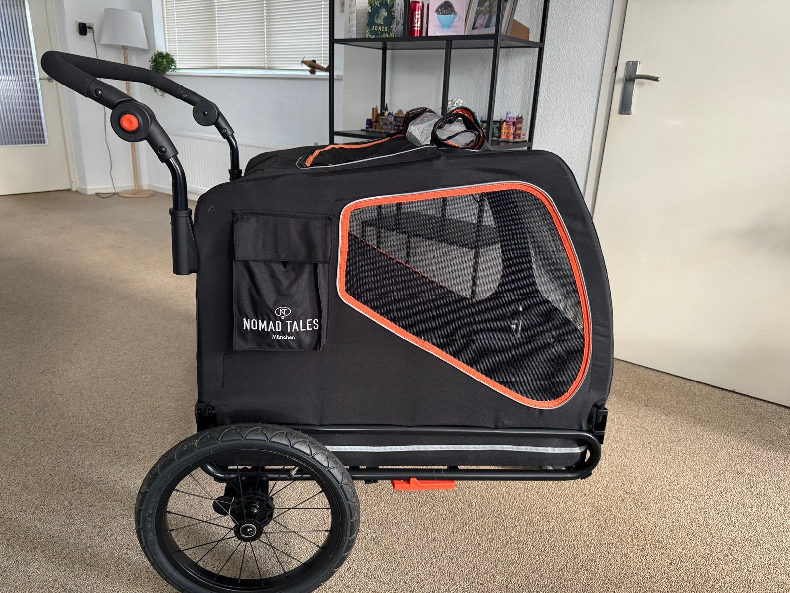 Nomad Tales hondenkar, Fietsen en Brommers, Ophalen, Opvouwbaar, Zo goed als nieuw, Hondenkar