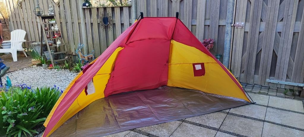Strand koepeltent 🤭 snel op te zetten 250x110cm, Ophalen of Verzenden, Zo goed als nieuw, Tot en met 2