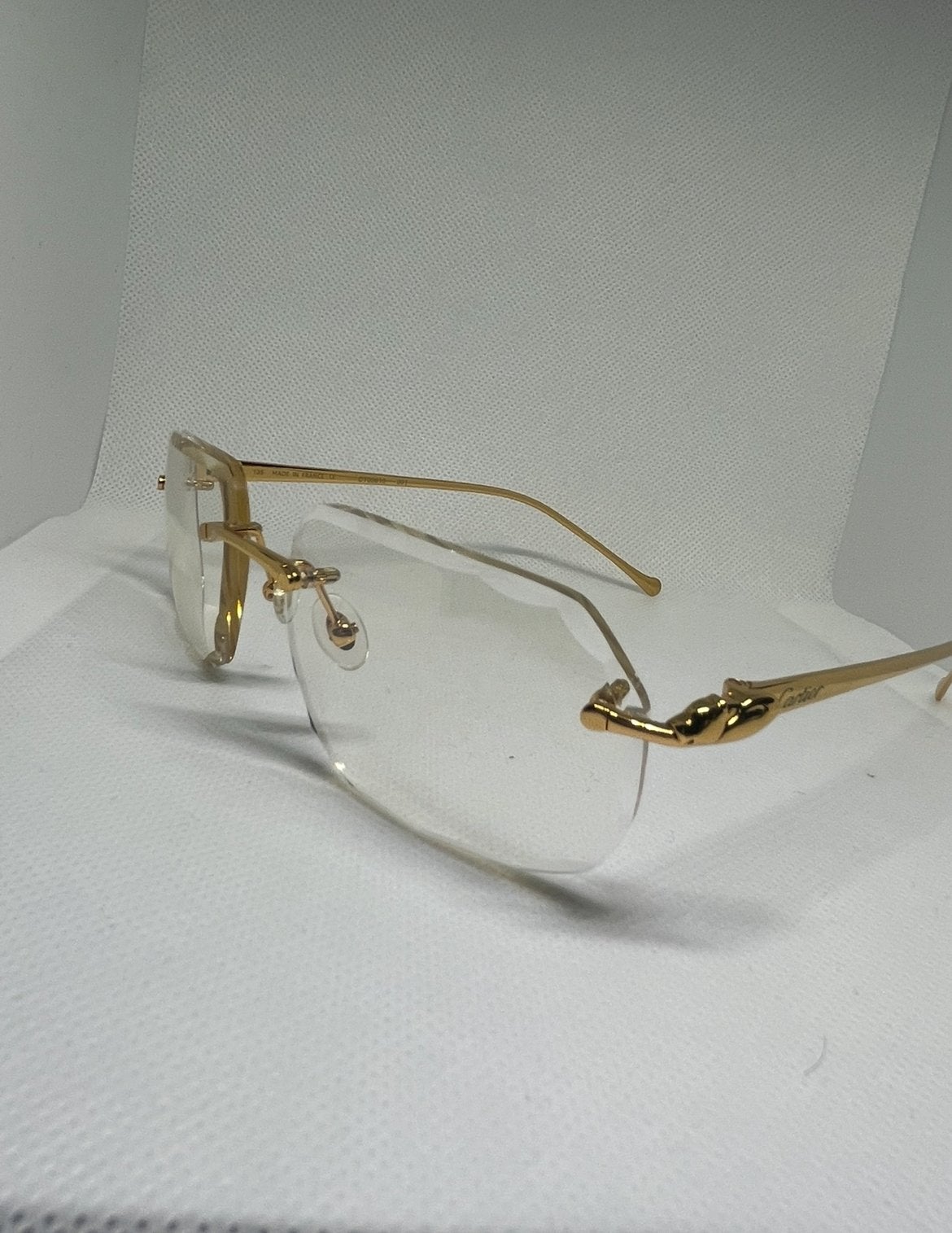 Cartier Bril met Meekleurende Glazen en Diamond Cut, Ophalen of Verzenden, Gebruikt, Bril, Overige merken