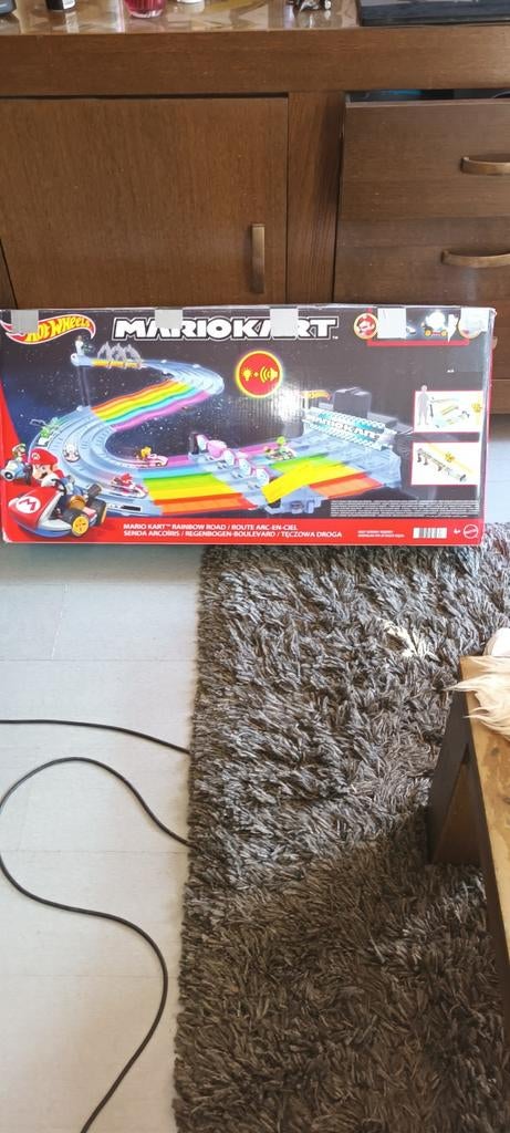 Hotwheels..mariokart, Ophalen