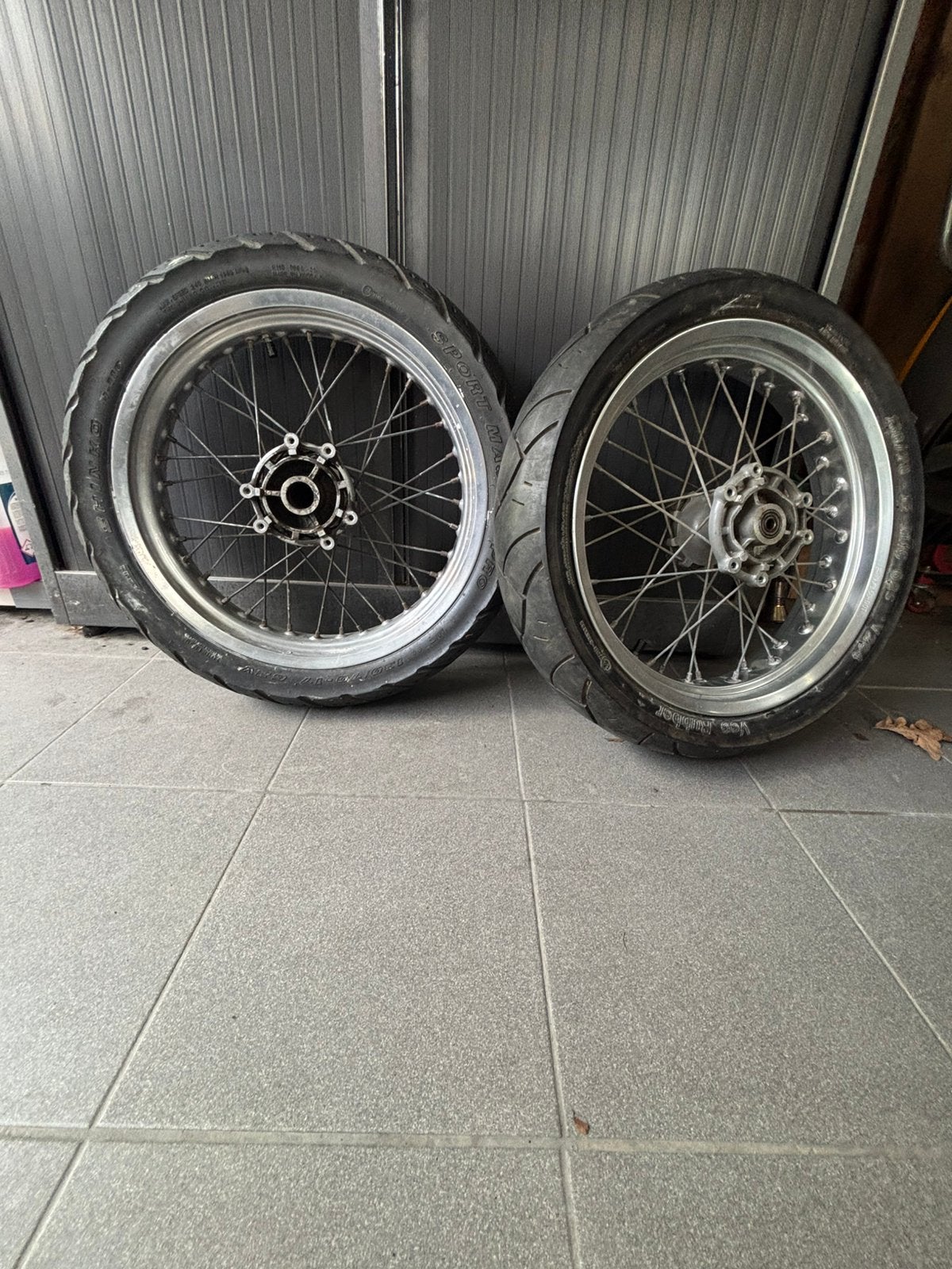 Supermotard velgen, Motoren, Verzenden, Gebruikt