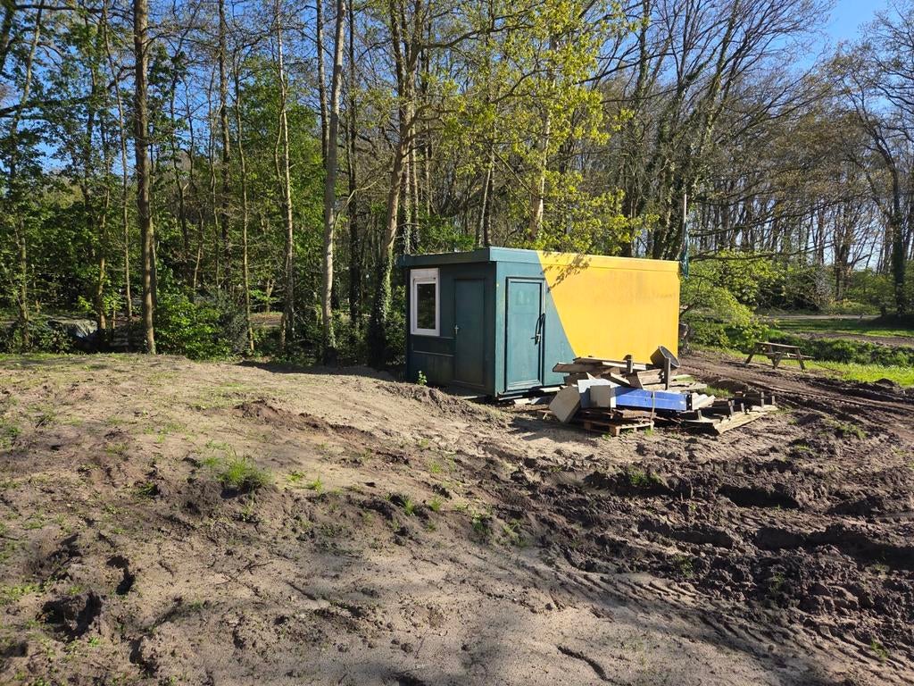 Bouwkeet schaftkeet unit keet kantoorunit, Ophalen of Verzenden