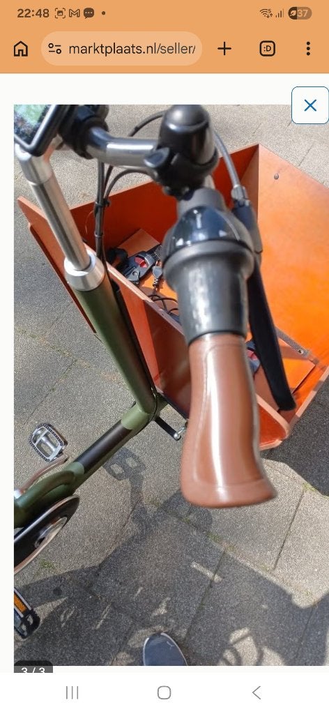 Bakfiets Elektrisch BakfietsNL, Fietsen en Brommers, Ophalen, Zo goed als nieuw, 2 kinderen, Elektrisch