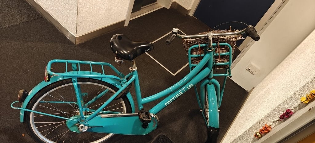 Cortina stad fiets voor meistjes, Terugtraprem, Gebruikt, Versnellingen, Cortina
