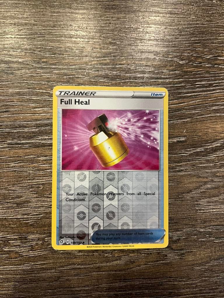 Full Heal RCL 159/192 reverse holo, Ophalen of Verzenden, Zo goed als nieuw