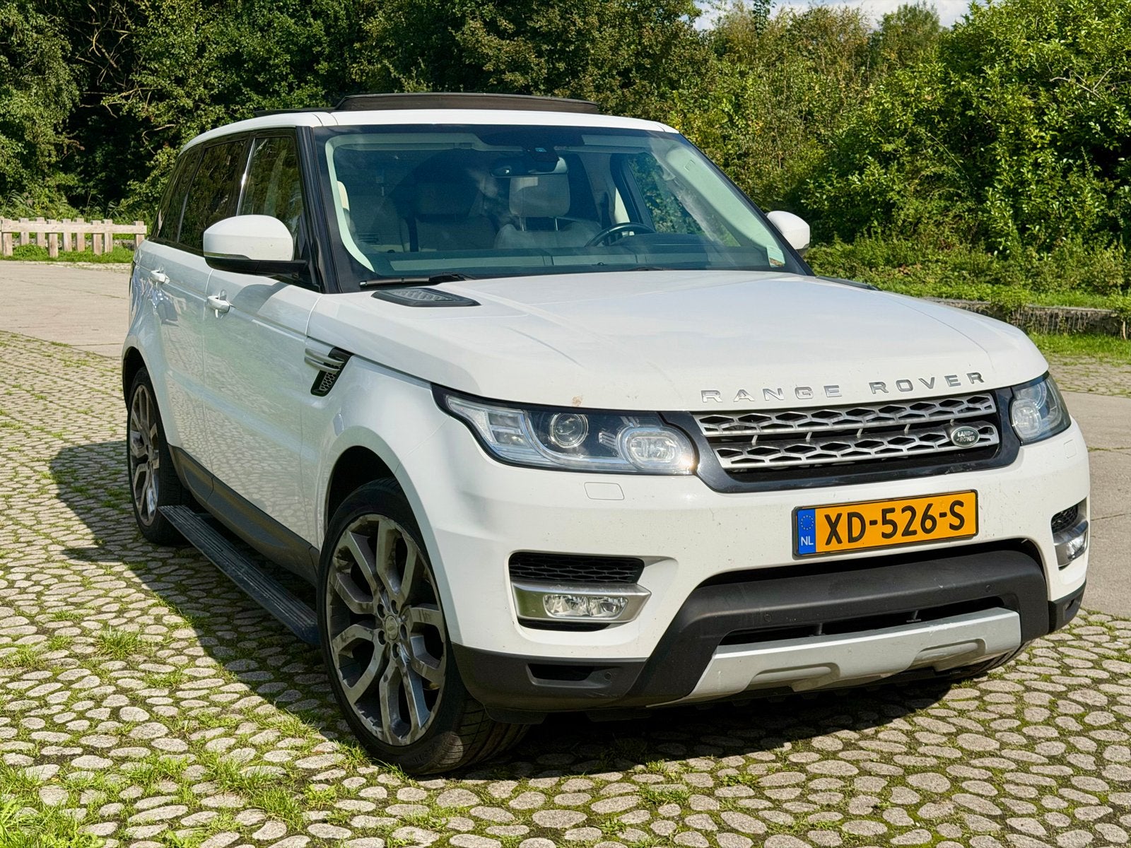 Land Rover Range Rover (sport) 3.0 Tdv6 AUT 2015 Wit, 2993 cc, 258 pk, 255 €/maand, Wit