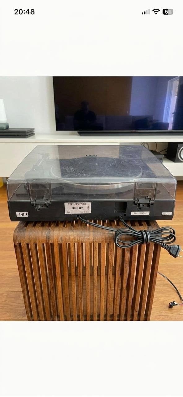 Philips FP772/00R Automatische Platenspeler, Audio, Tv en Foto, Platenspelers, Ophalen, Philips, Gebruikt, Automatisch