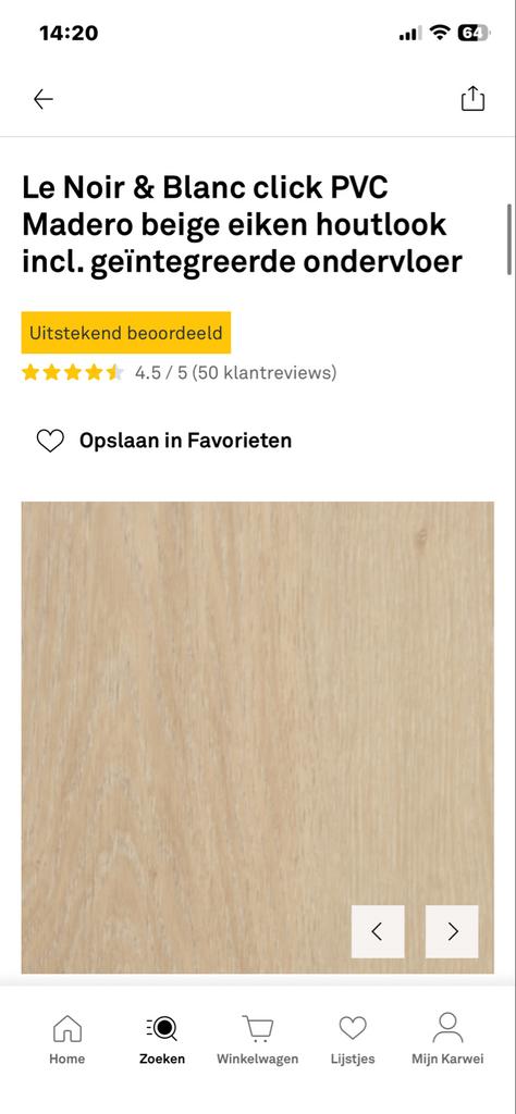 5 nieuwe pakken PVC/5 new paks of PVC (ca. 11,20 m²), Ophalen, Kunststof, 50 tot 150 cm, Overige typen