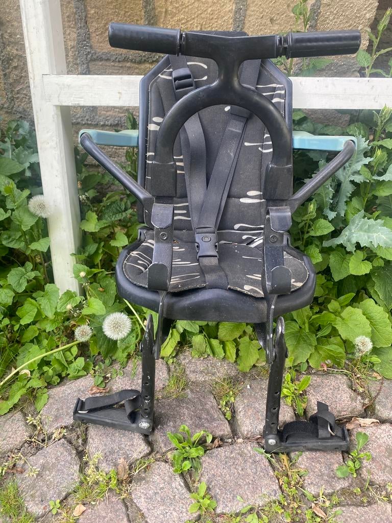 Fietsstoeltje voor aan het stuur, Ophalen, Gebruikt