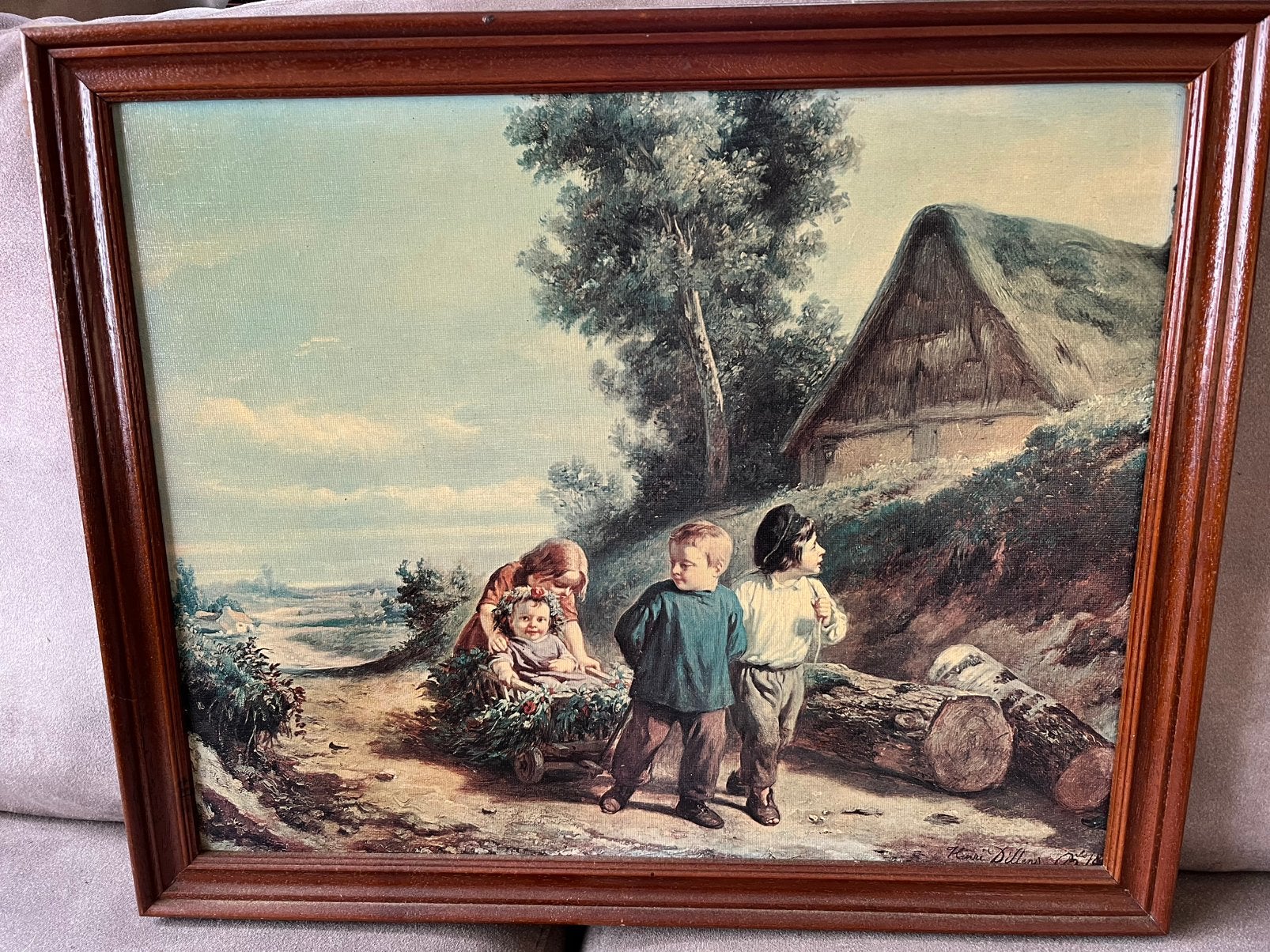 Reproductie van een schilderij, Ophalen, Portret of Personen