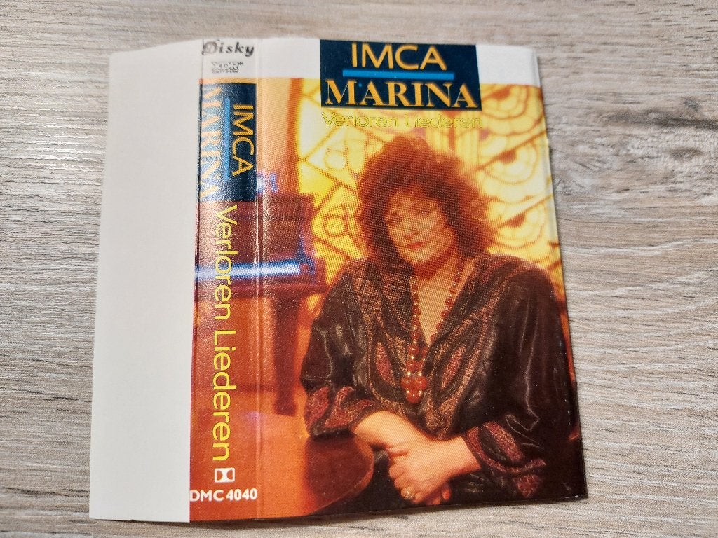 IMCA MARINA - VERLOREN LIEDEREN (MC), 1 bandje, Ophalen of Verzenden, Zo goed als nieuw, Origineel