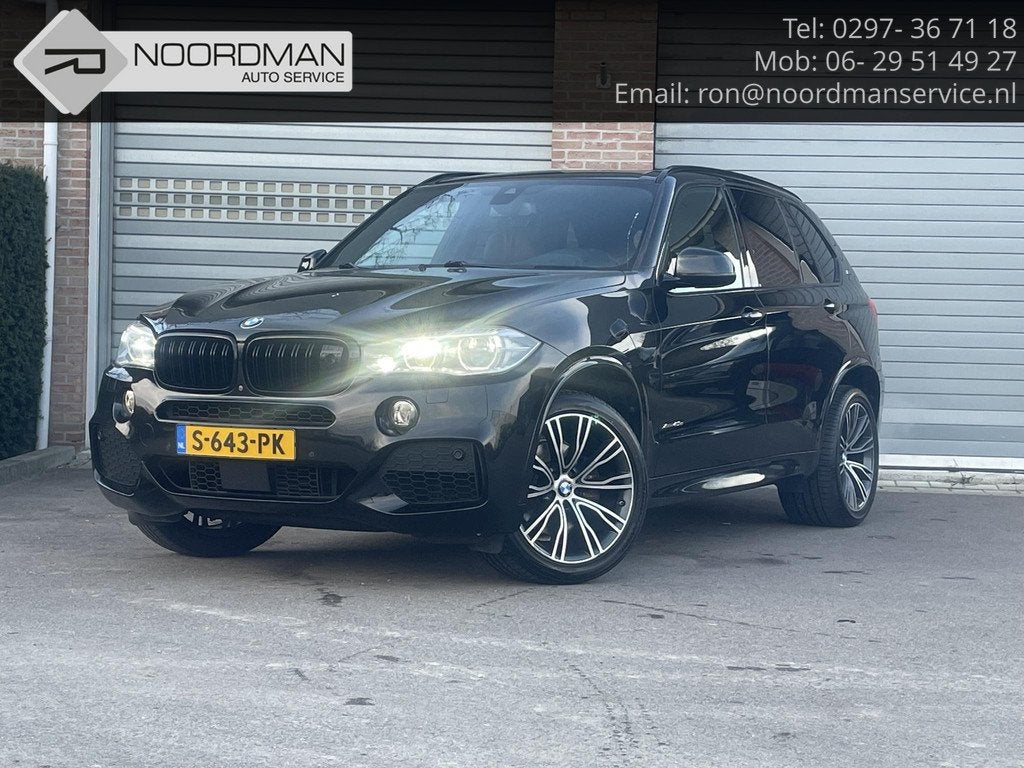 BMW X5 xDrive40e iPerformance M Sport Edition, Auto's, Gebruikt, 4 cilinders, Zwart, Bedrijf