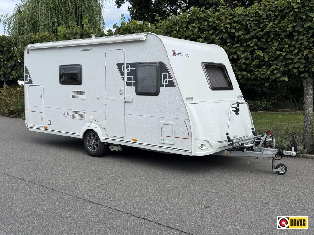 Sterckeman Starlett 476 PE MOVER,AIRCO,ETUILUIFEL, Caravans en Kamperen, Sterckeman, Bedrijf, Treinzit, 750 - 1000 kg