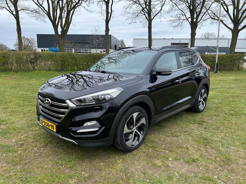 Hyundai Tucson 2016, Auto's, Automaat, Zwart, 4 cilinders, Zwart