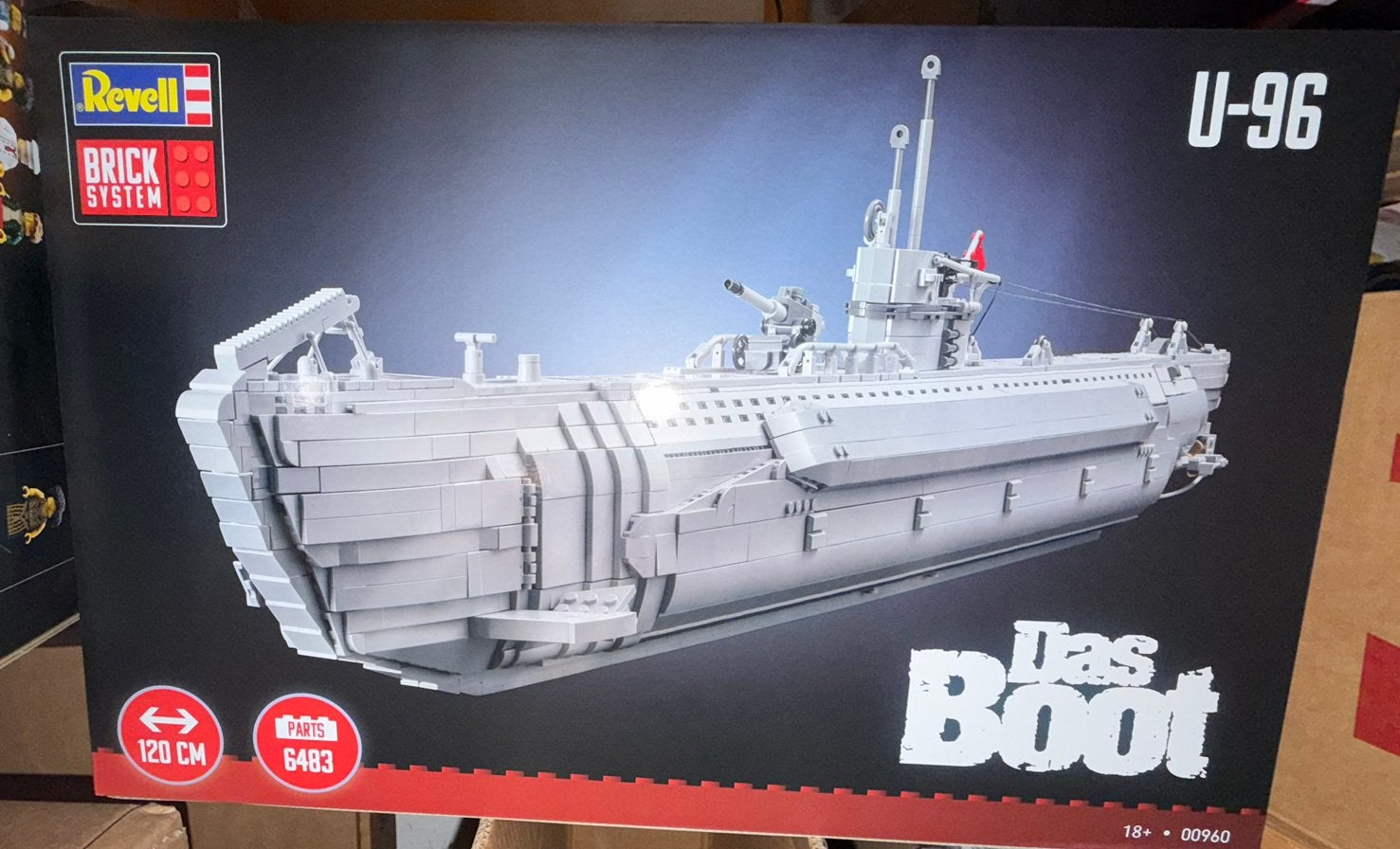 Revell brick system das boot u-96, Hobby en Vrije tijd, Modelbouw | Boten en Schepen, Ophalen of Verzenden, Nieuw, Revell