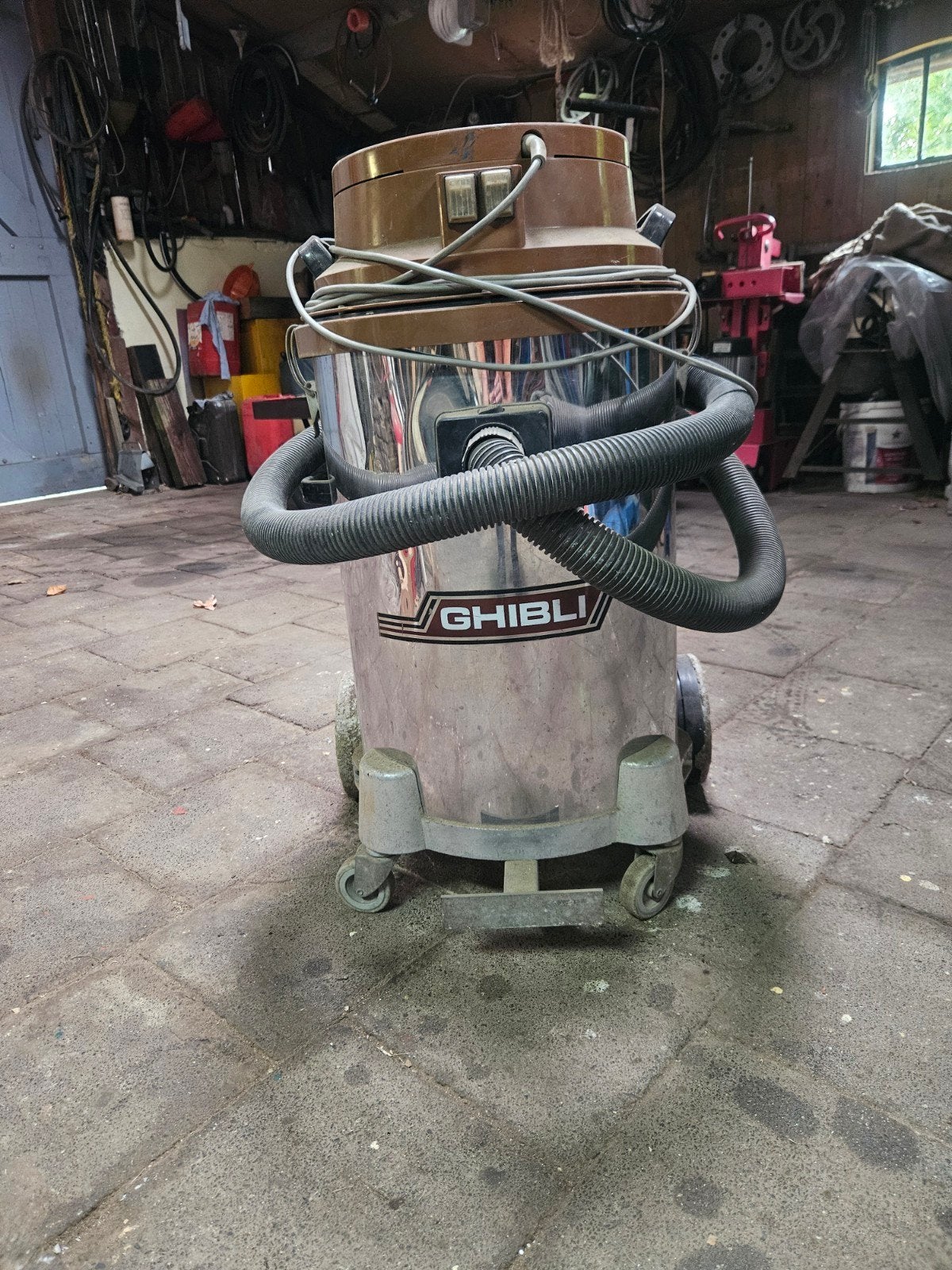 Ghibli Industriële stofzuiger 2000W, Overige merken, Gebruikt, Industriële stofzuiger, 2000 watt of meer