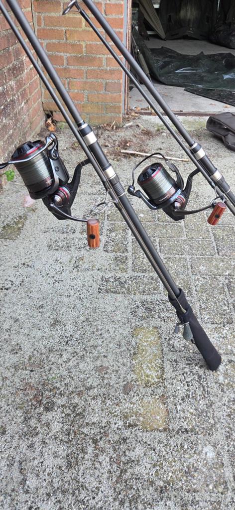 Daiwa Tournament Basia 45 SCW QD Molens (set van 2), Ophalen of Verzenden, Zo goed als nieuw, Molen