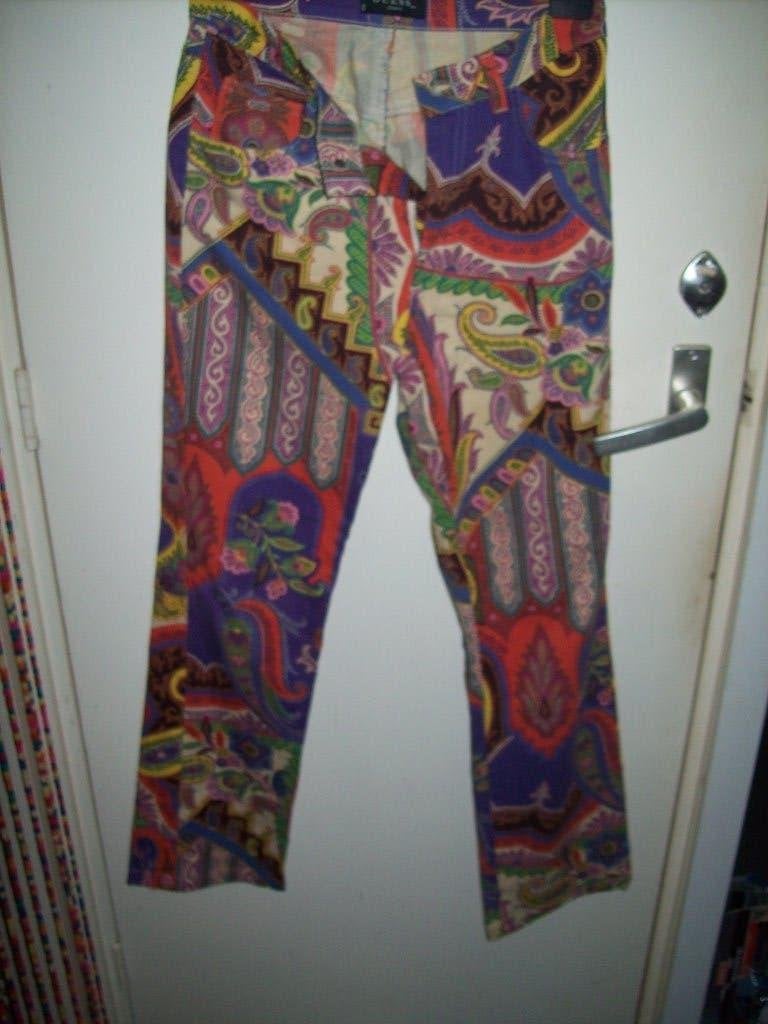 Hippie Spijkerbroek S 36/32 Guess, Guess, Meerkleurig, Ophalen of Verzenden, Maat 36 (S)