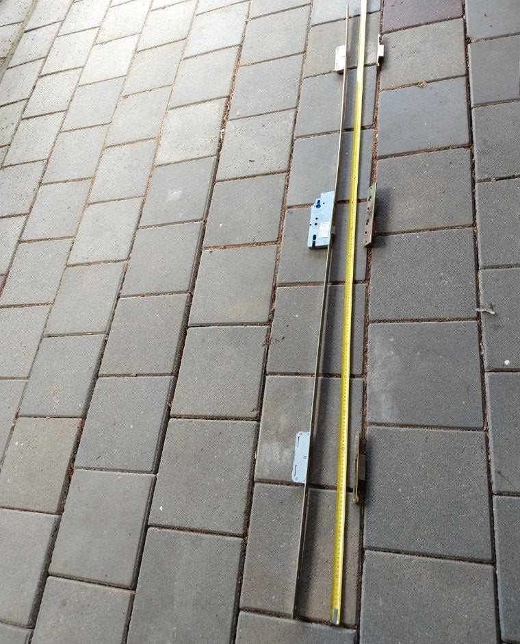 Meerpuntssluiting (nieuw), Ophalen, Nieuw, Rvs, Slot