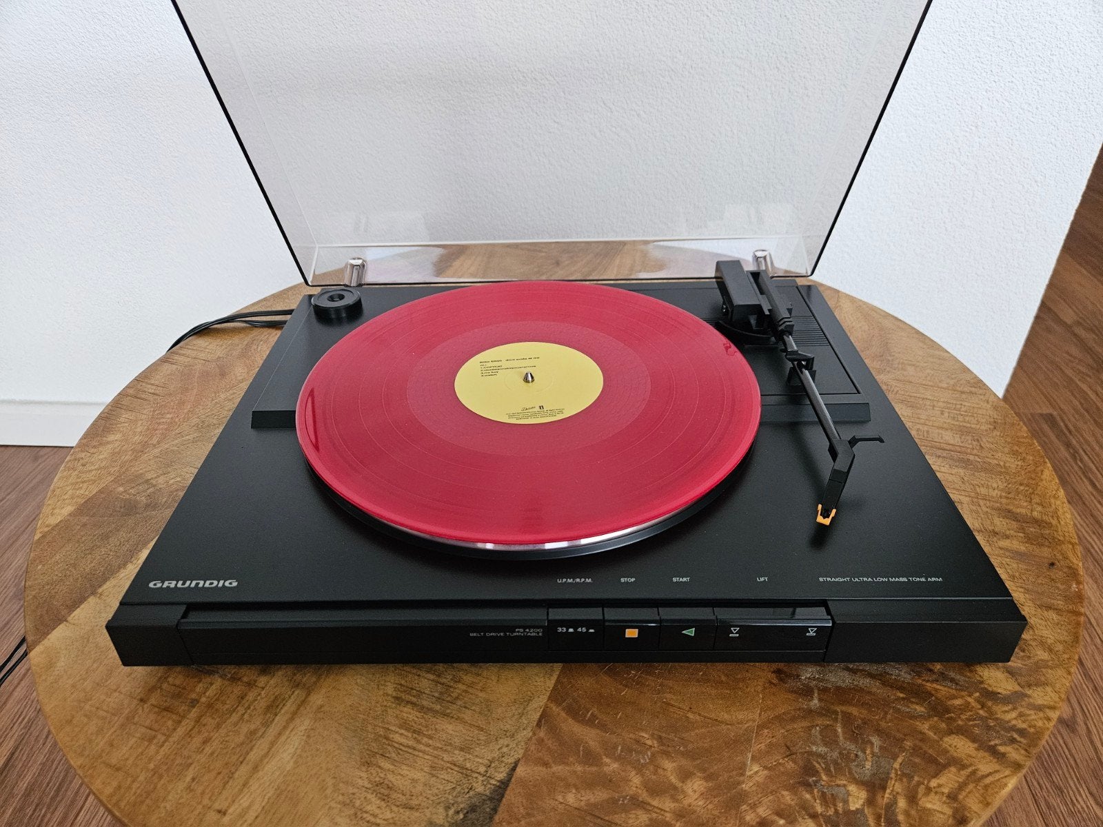 grundig ( philips ) vol automatische platenspeler, Ophalen of Verzenden, Zo goed als nieuw, Philips