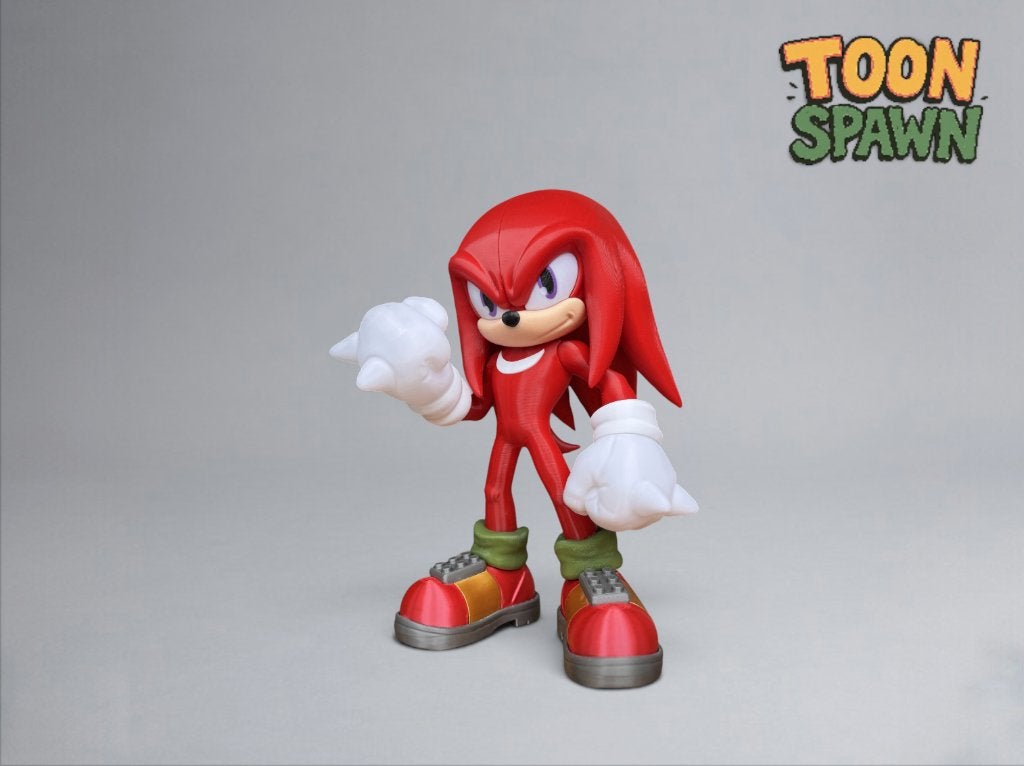 Knuckles – Sonic the Hedgehog Figurine – 30 cm, Ophalen of Verzenden, Nieuw, Overige typen