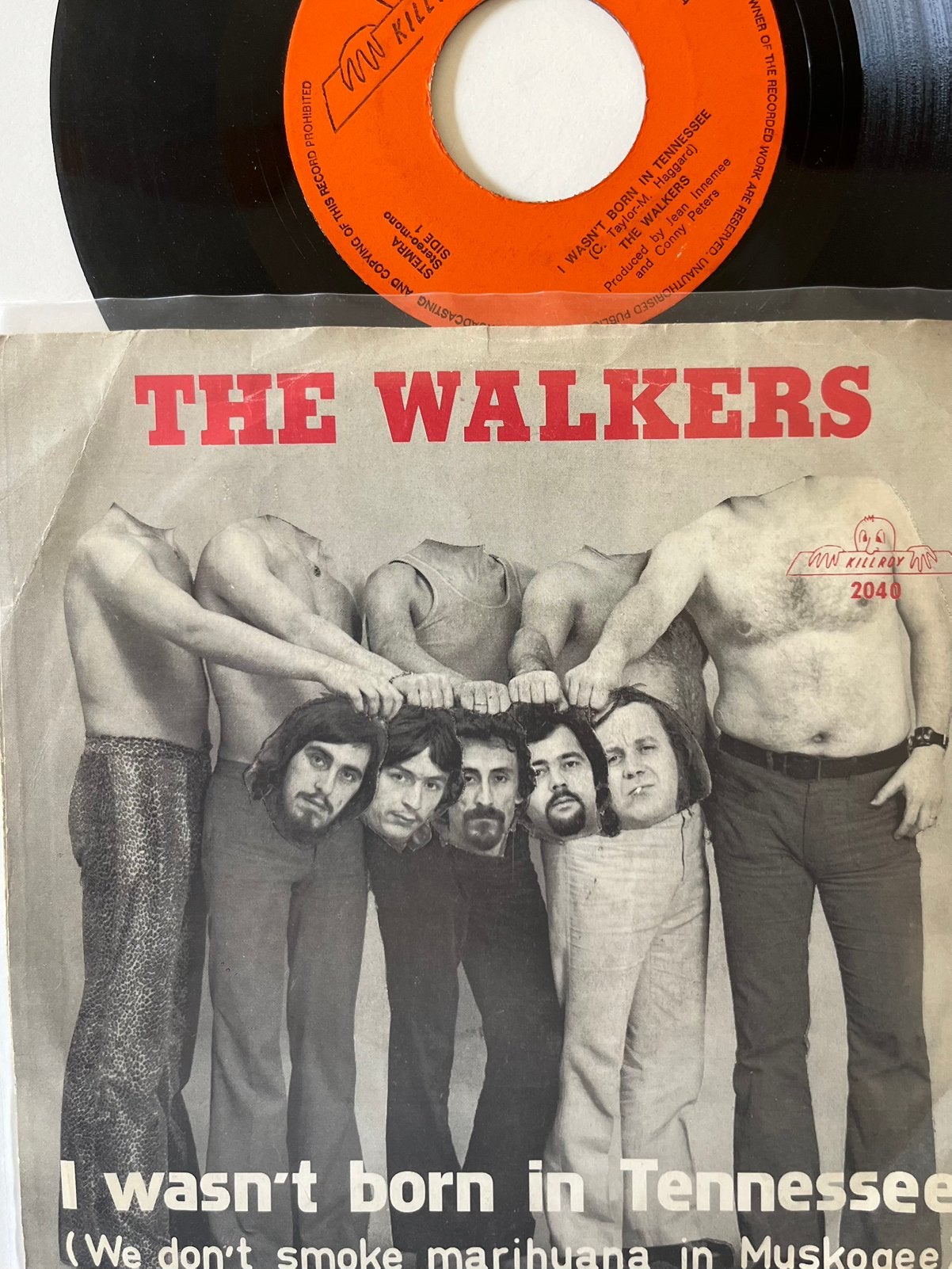 The Walkers “ I wasn’t born in Tennessee “, Ophalen of Verzenden, Zo goed als nieuw, Pop