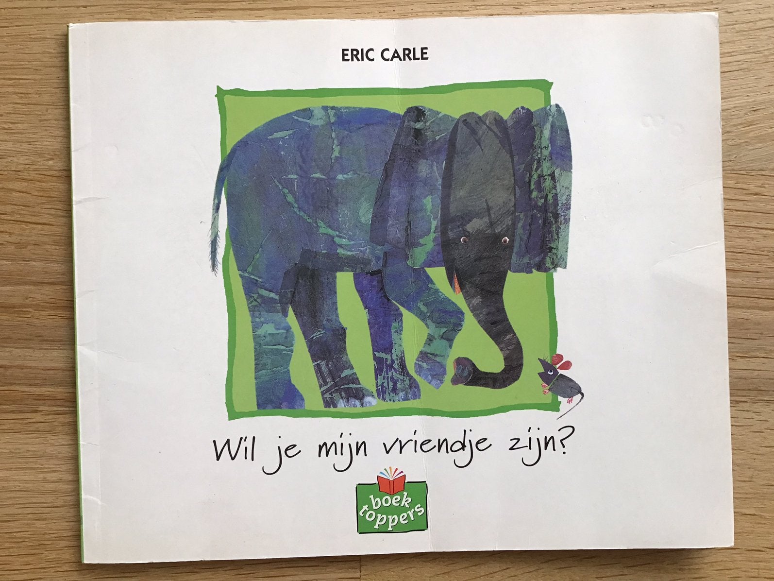 Wil je mijn vriendje zijn - Eric Carle., Ophalen of Verzenden, Zo goed als nieuw