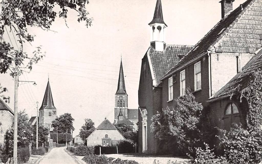 Horssen Kerkpad Kerken Druten, Verzamelen, Ophalen of Verzenden, 1940 tot 1960, Ongelopen, Gelderland
