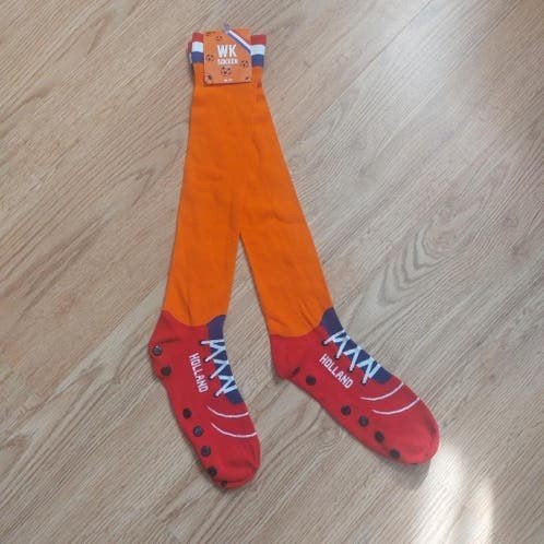 Oranje sokken Holland van Kruidvat, one size, nieuwe, Ophalen of Verzenden, Nieuw, Oranje of Koningsdag