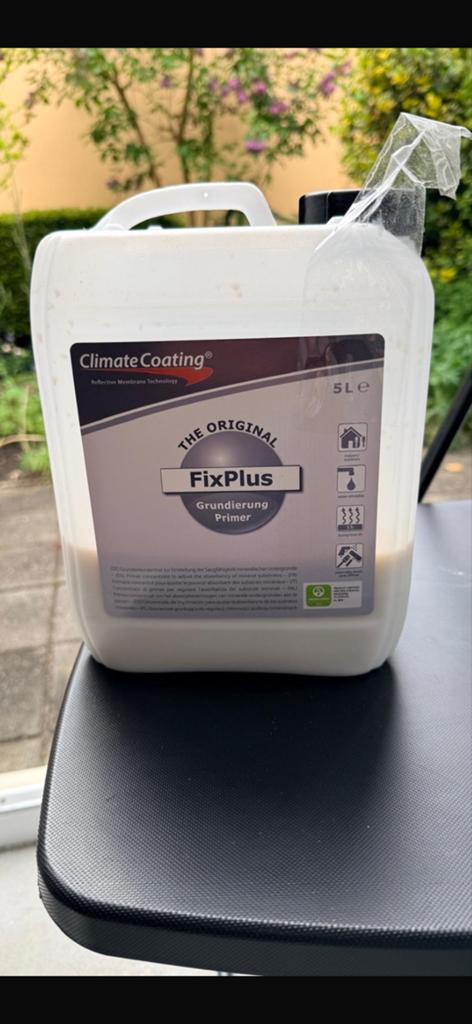 Climate Coating FixPlus Primer- Nieuw, Ophalen, 5 tot 10 liter, Wit, Nieuw