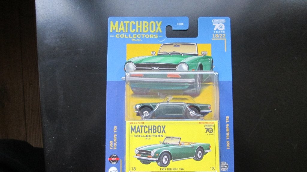 Triumph TR6 1969 Matchbox Collectors 1:64, Ophalen of Verzenden, Nieuw, Auto