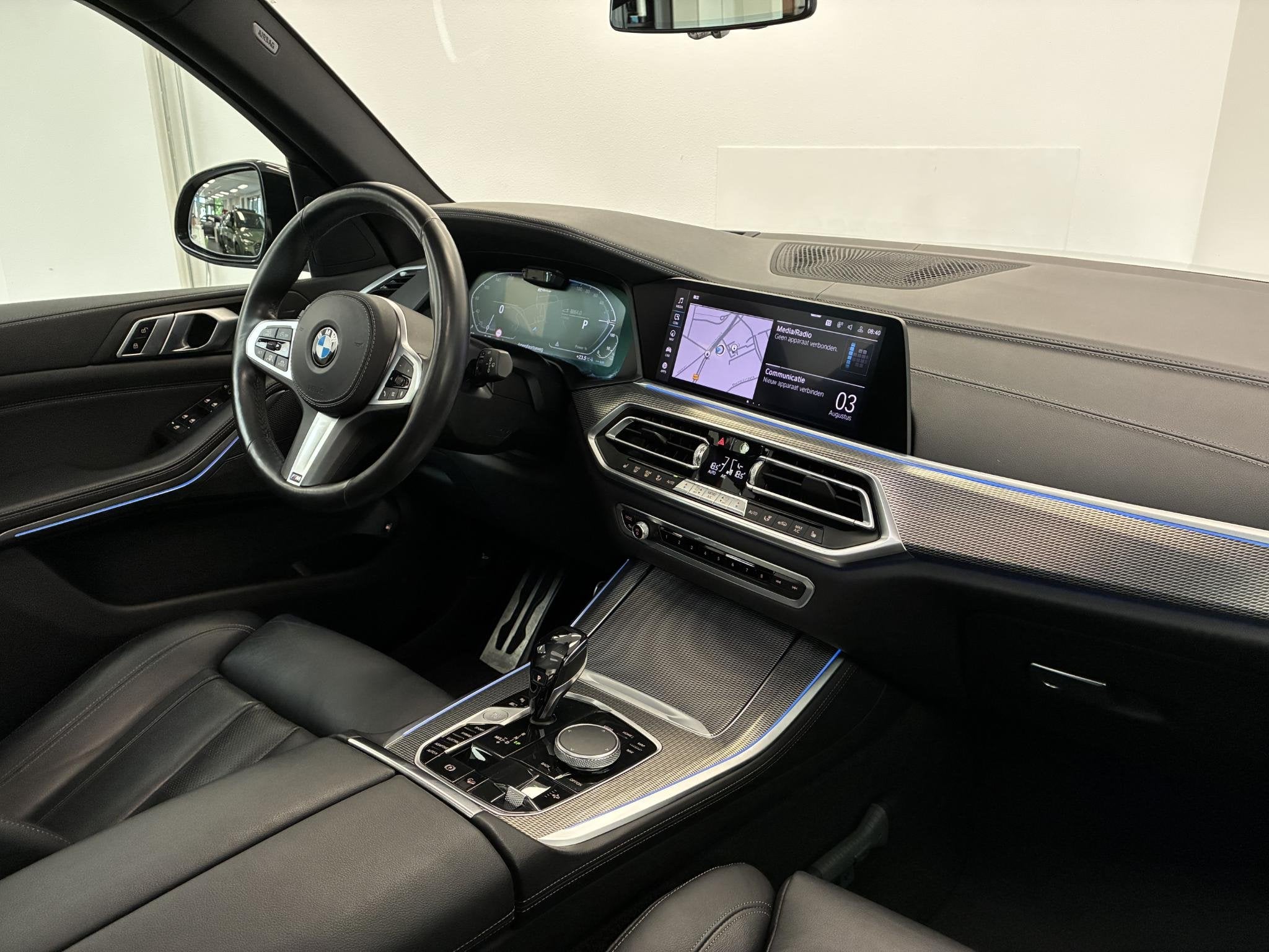 BMW X5 xDrive45e M-Sport Shadow Line | PANO | HEAD-UP | CAME, Auto's, 77 km/l, Gebruikt, 394 pk, Zwart